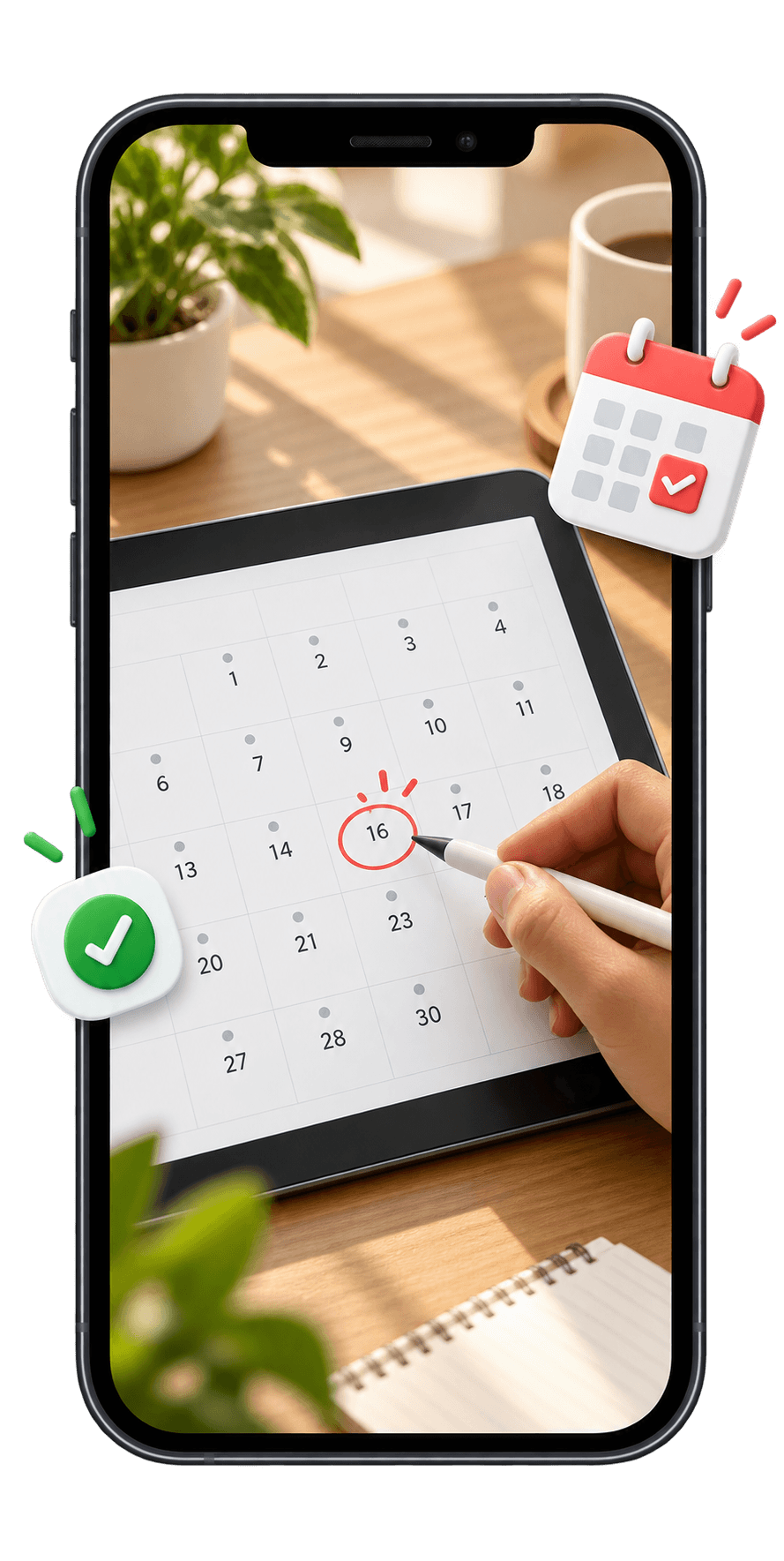 A student booking a tutoring time